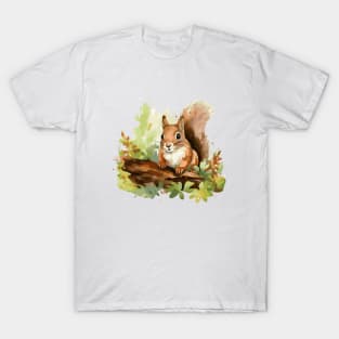 Watercolor squirrel T-Shirt